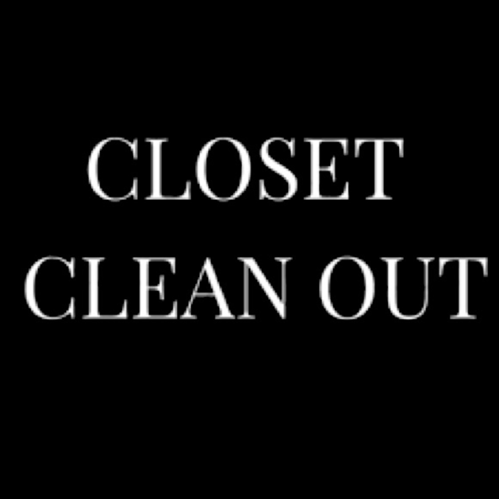Closet Clean Out!